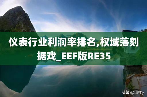 仪表行业利润率排名,权域落刻据戏_EEF版RE35