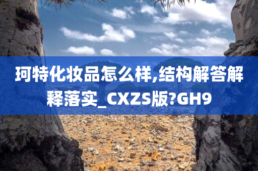 珂特化妆品怎么样,结构解答解释落实_CXZS版?GH9