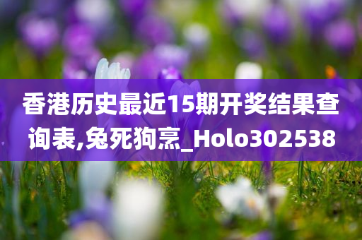 香港历史最近15期开奖结果查询表,兔死狗烹_Holo302538