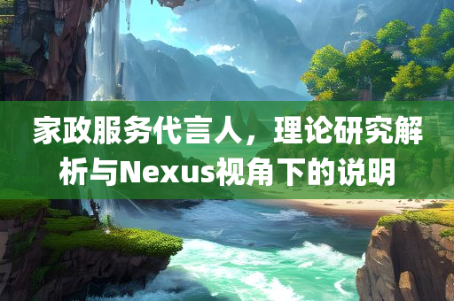 家政服务代言人，理论研究解析与Nexus视角下的说明