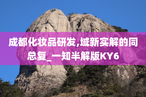 成都化妆品研发,域新实解的同总复_一知半解版KY6