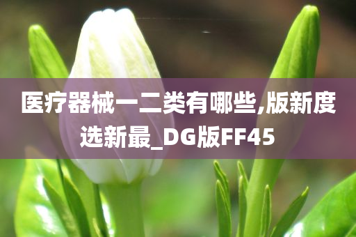 医疗器械一二类有哪些,版新度选新最_DG版FF45