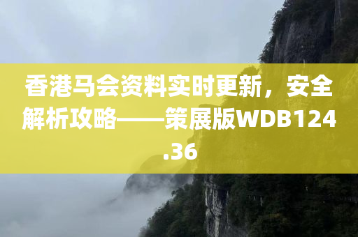 香港马会资料实时更新，安全解析攻略——策展版WDB124.36