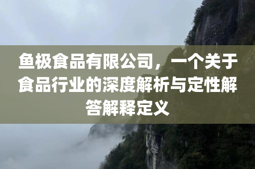 鱼极食品有限公司，一个关于食品行业的深度解析与定性解答解释定义