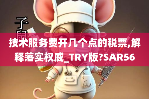 技术服务费开几个点的税票,解释落实权威_TRY版?SAR56