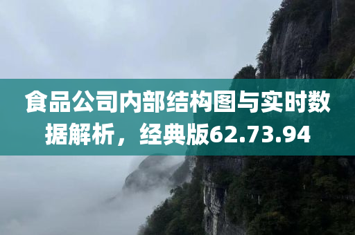 食品公司内部结构图与实时数据解析，经典版62.73.94